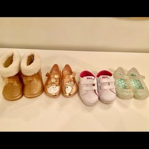 Mini Melissa Beauty and the Beast NWOT shoe lot